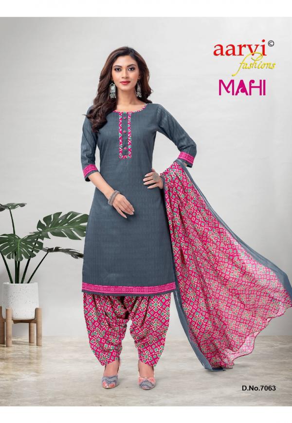 Aarvi Mahi Vol-5 Cotton Designer Readymade Collection